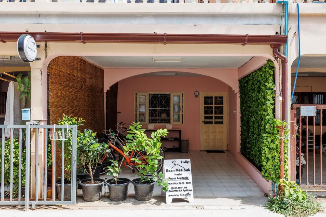 A Pousada Baan Mee Suk Ayutthaya Exterior foto